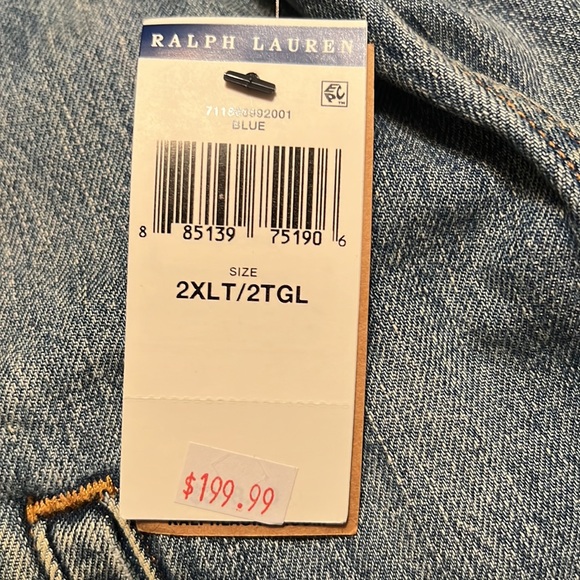 Polo Ralph Lauren Jean jacket *NWT*UNISEX - Picture 4 of 4
